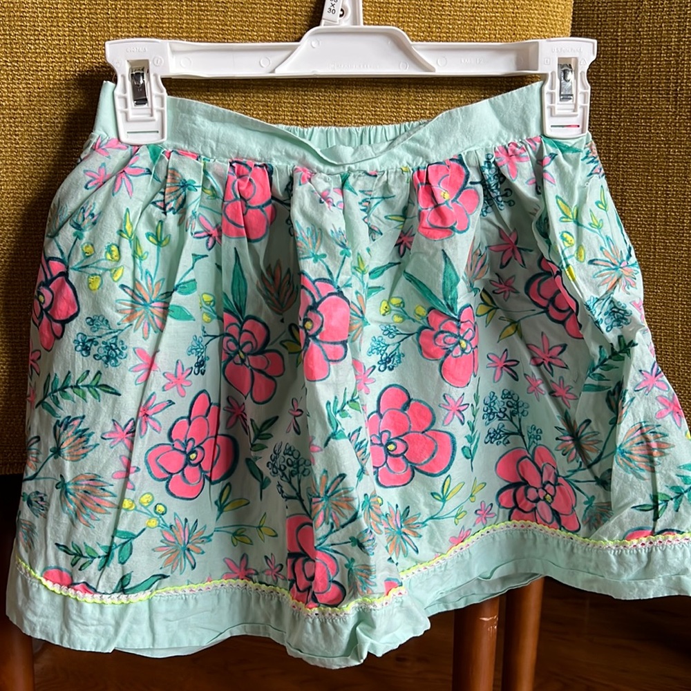 Cat & Jack Happy Pattern Skirt L (Girls 10/12)